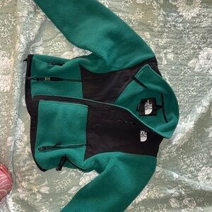 The North Face Teal and Black Outdoor Jacket